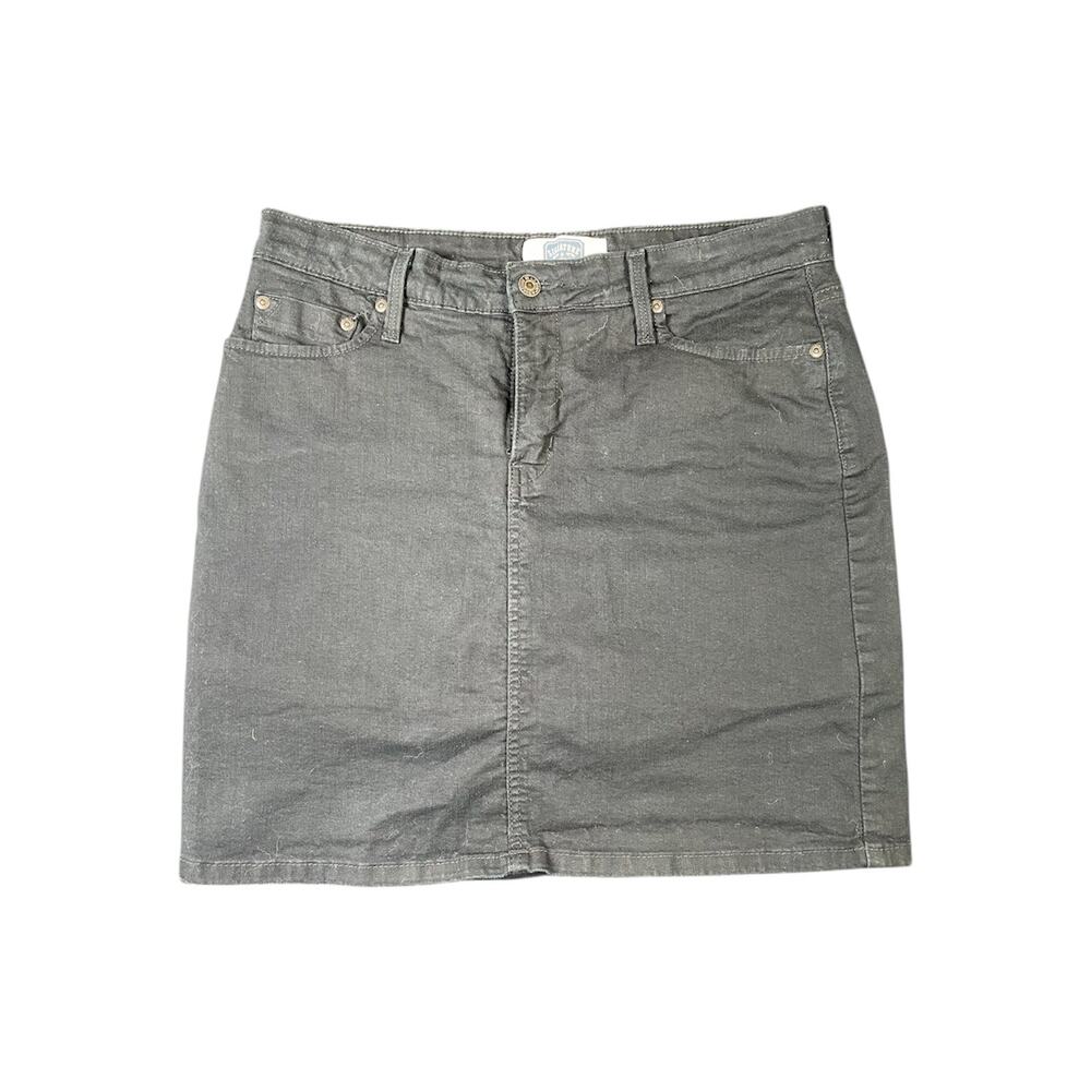 Signature by Levi Strauss & Co. Black Denim Skort Size 12